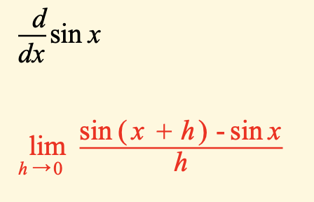 Diff  from Defn