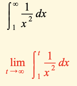 Improper Integral