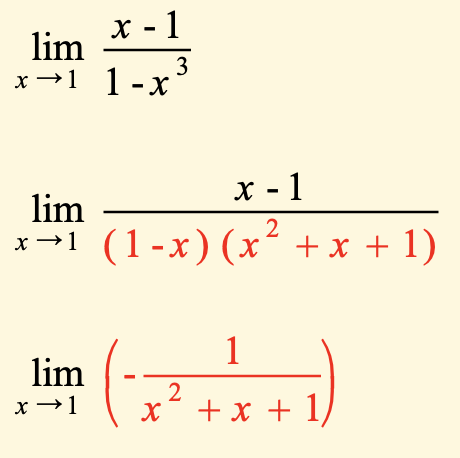 Evaluate a Limit